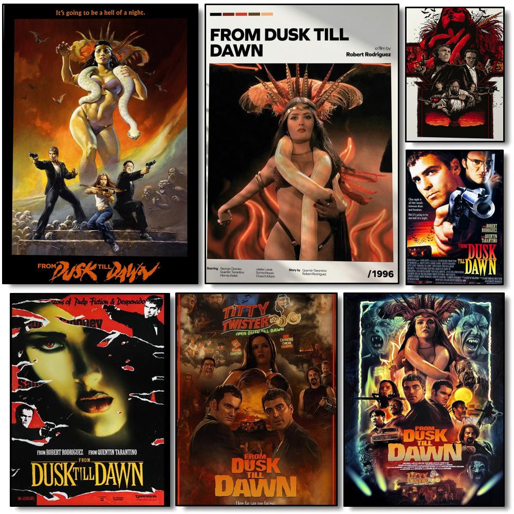 Interior Design Minimalist - Movie From D-Dusk Till Dawn Poster