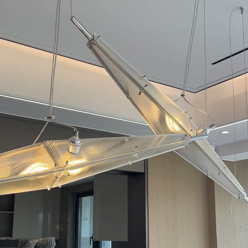 LED Glass Chandelier Minimalis - Interior Design Minimalist 评论和价格