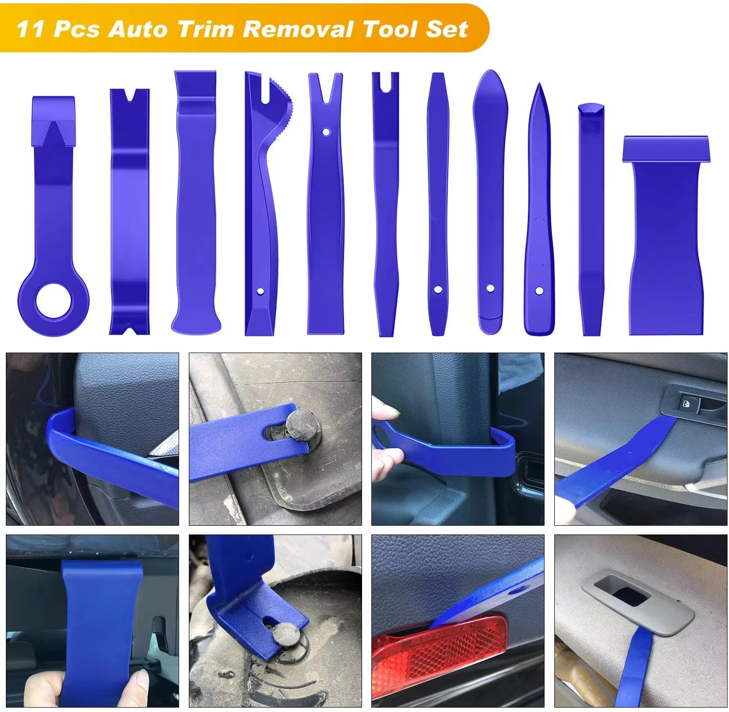 7/8/11/12Pcs Car Door Clip Car - Interior Design Tools 评论和价格