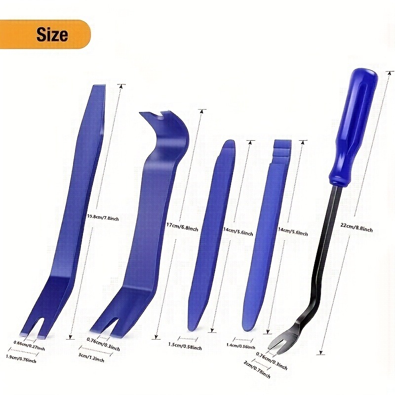 5pcs Professional Automotive I - Interior Design Tools 评论和价格