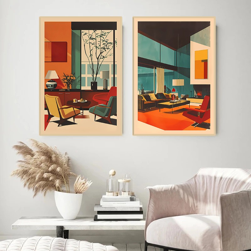 Frameless Vintage Interior Arc - Interior Design Layout 评论和价格