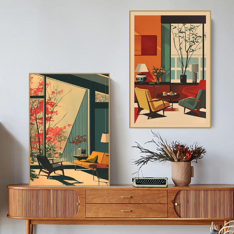 Frameless Vintage Interior Arc - Interior Design Layout 评论和价格